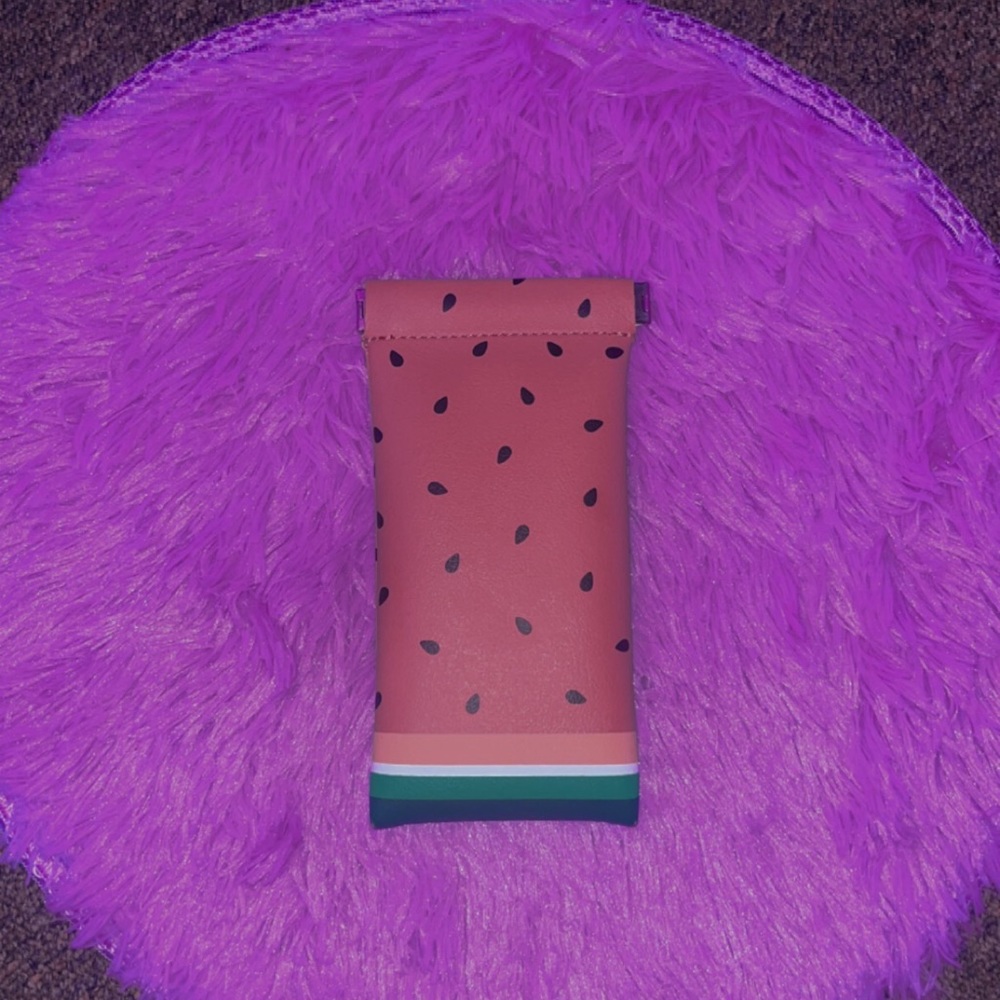 Pink Watermelon Glasses Case